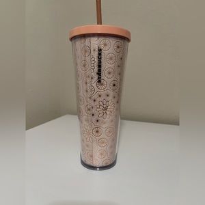 Starbucks Floral Tumbler like new